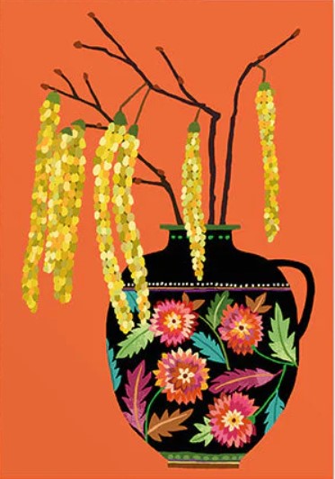 Catkins Greetings Card