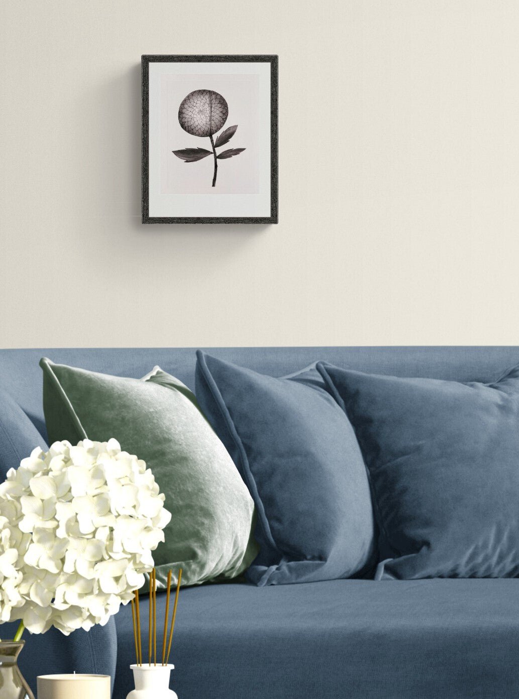 Dahlia Original Framed Print