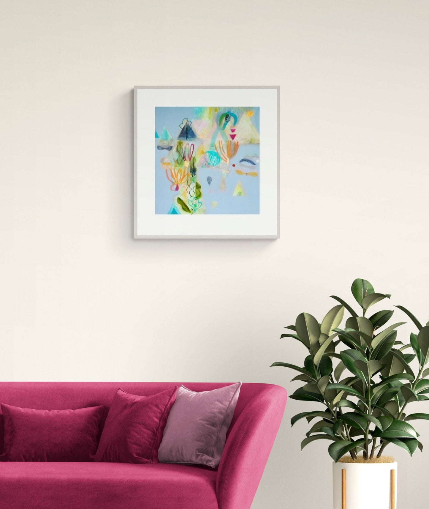 Joy Framed Giclée Print