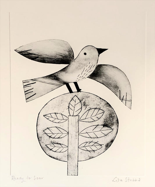 Ready to Soar Framed Original Print