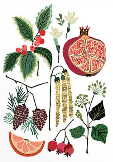 December Study Greetings Card