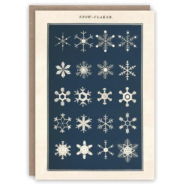 Snowflakes Greetings Card