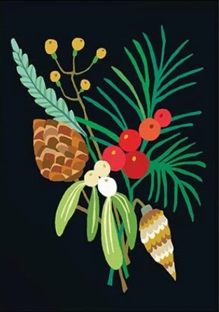 Winter bunch Mini Card