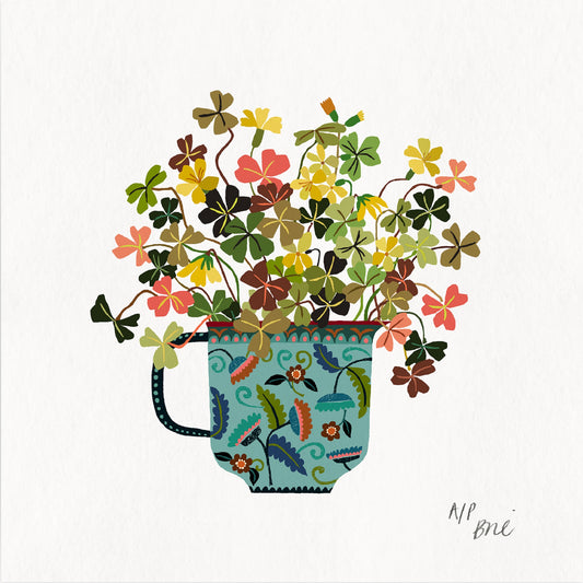 Wood Sorrel Framed Giclée Print